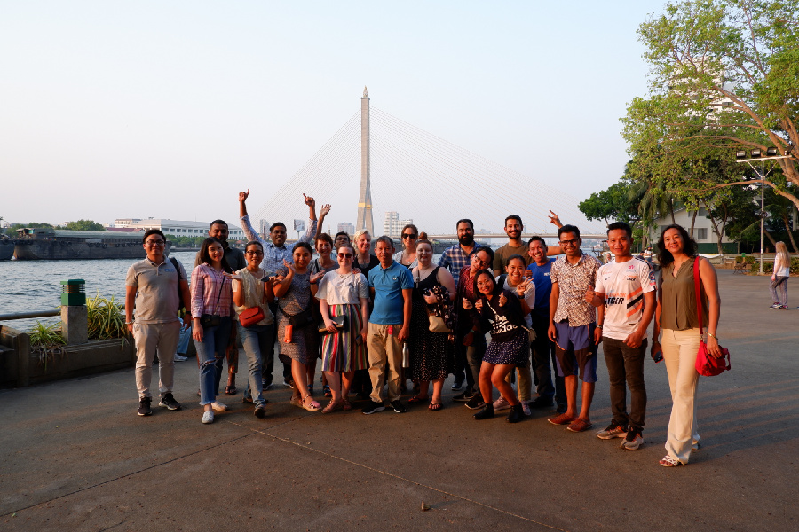 Pictured: PEAK DMC team at the 2020 Bangkok operations conference.&nbsp;